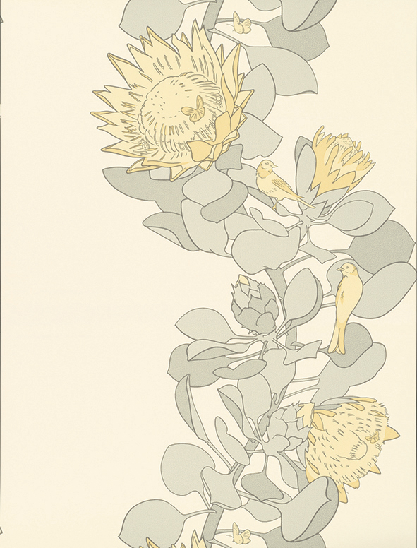 Обои Paint and Paper Library Tresco Protea Trail Clay 0393PTCLAYZ